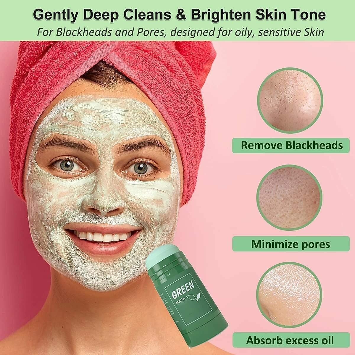 Green Tea Purifying Clay Stick Mask Oil Control